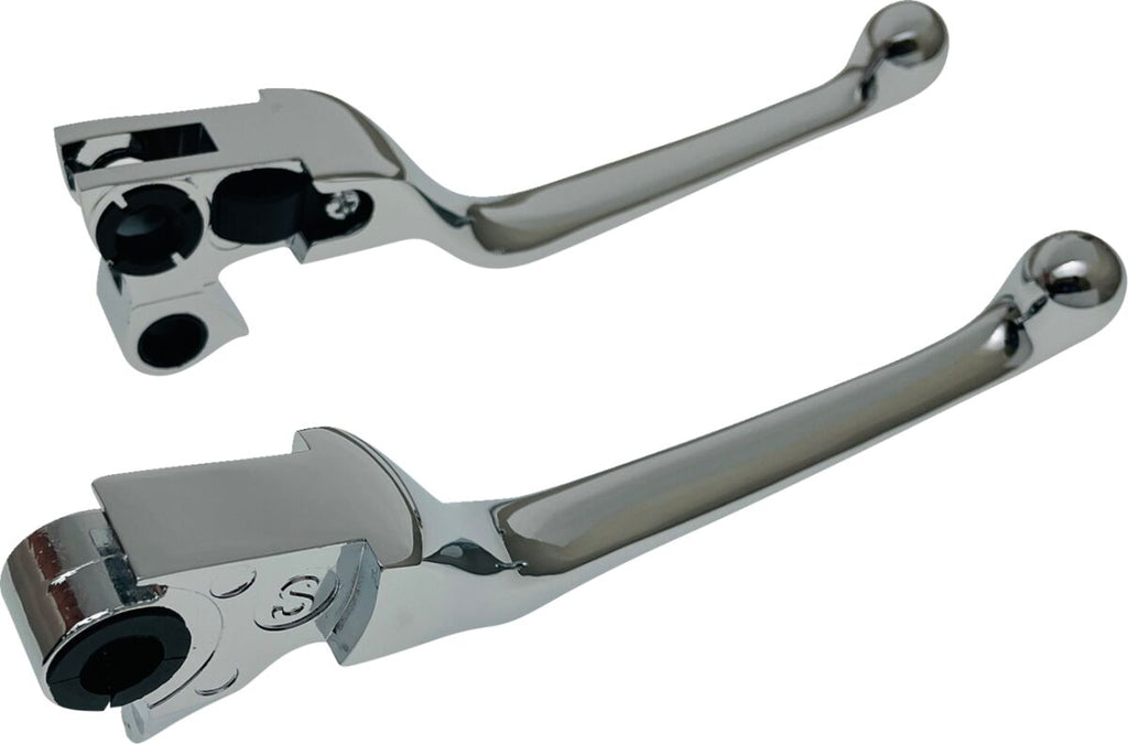 LEVER SET NARROW CHROME 96-17