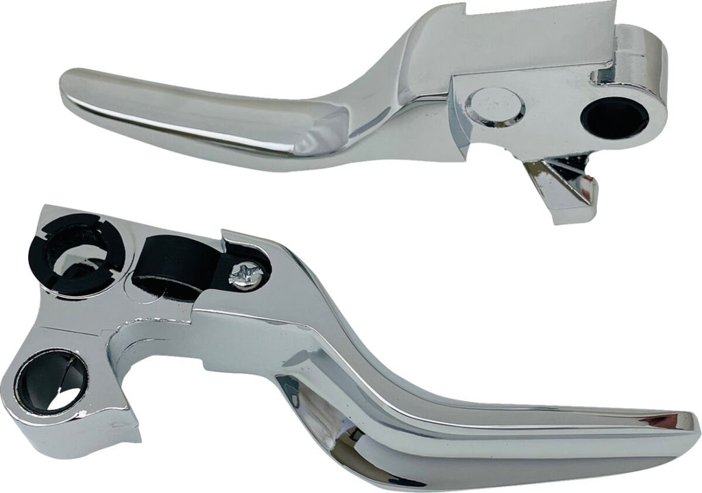 LEVER SET SHORT CHROME 96-17 B