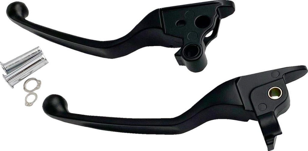 LEVER SET NARROW MATTE BLACK 0