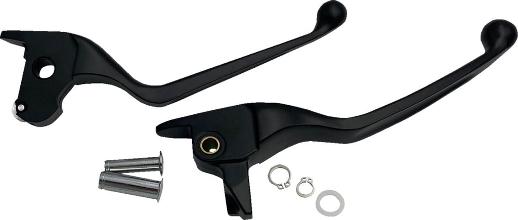 LEVER SET NARROW MATTE BLACK 1