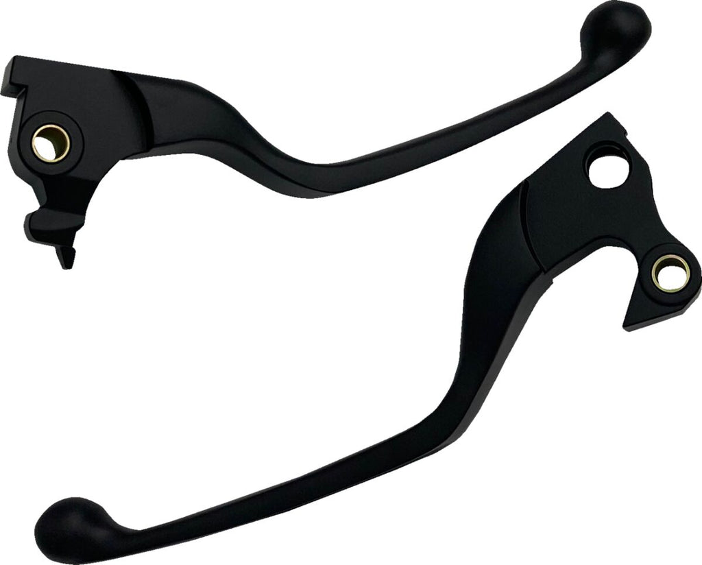 LEVER SET NARROW MATTE BLACK 1