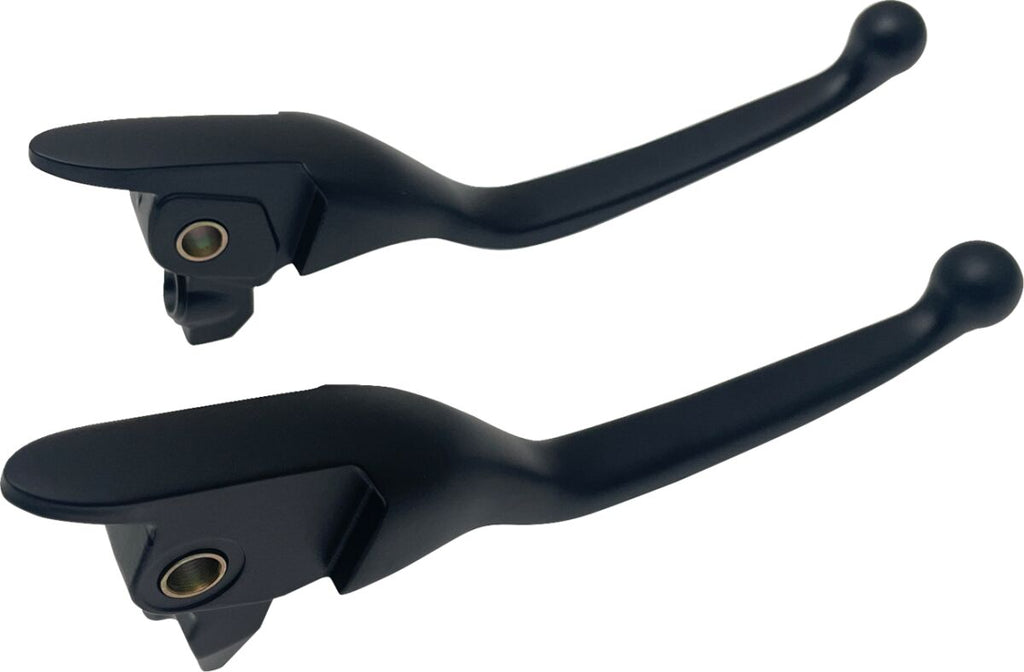 LEVER SET NARROW MATTE BLACK 1