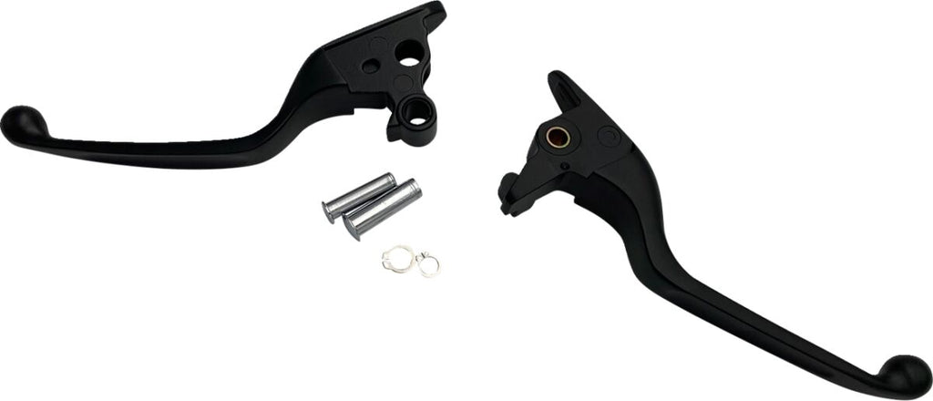 LEVER SET NARROW MATTE BLACK 1