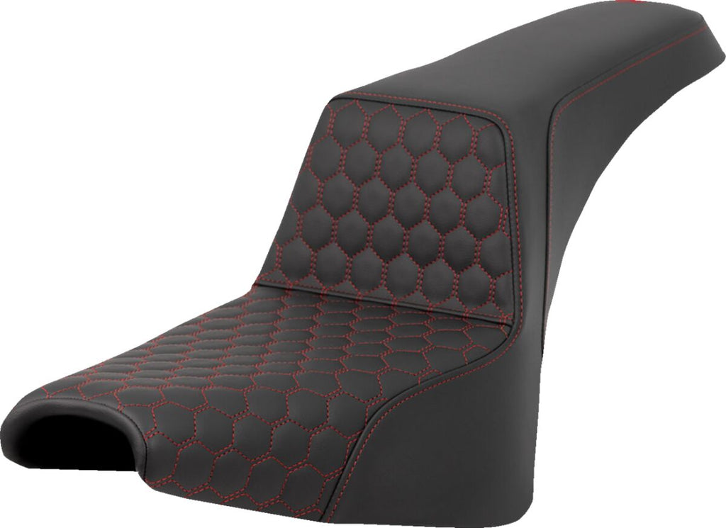 SEAT STEP UP HC RED STITCH