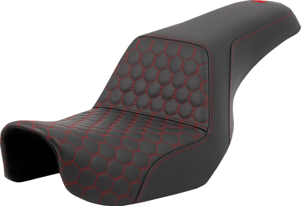 SEAT STEP UP HC RED STITCH