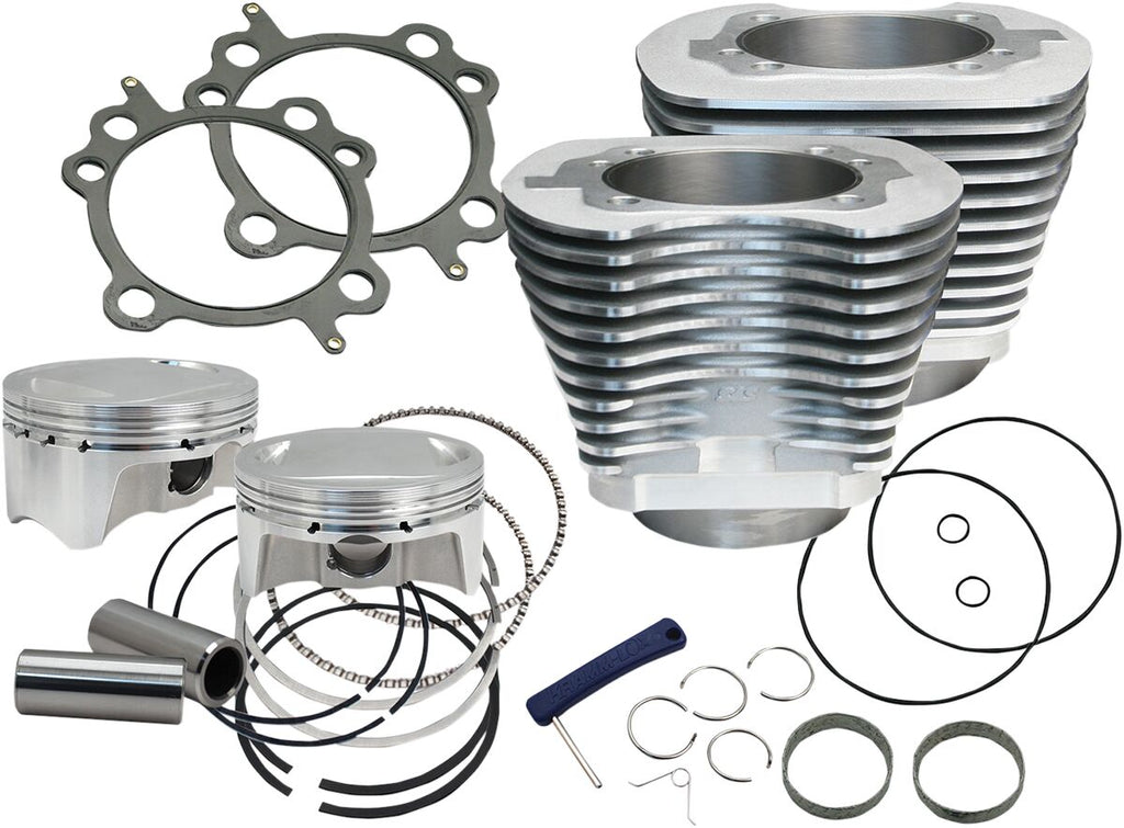 CYLINDER KIT 107TC SLVR