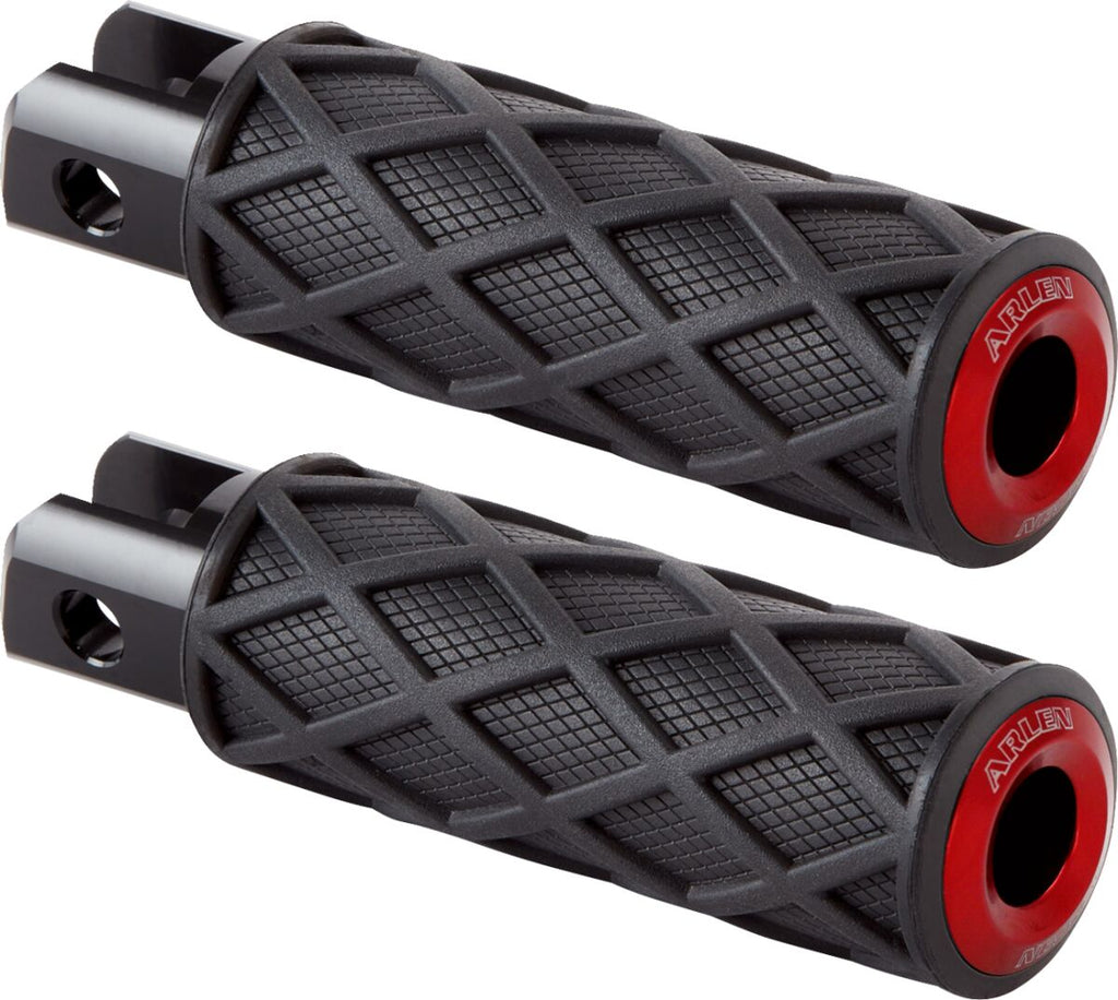 FOOTPEGS DRIVER DIAMOND RED