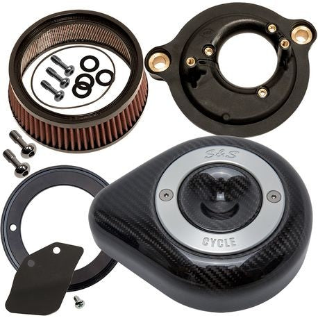 S&S STEALTH CARBON TEARDROP AIR CLEANER