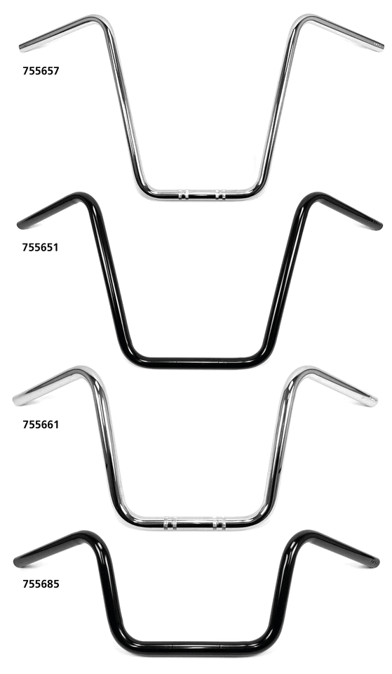 WESTLAND CUSTOMS ONE INCH DIAMETER APE HANGERS