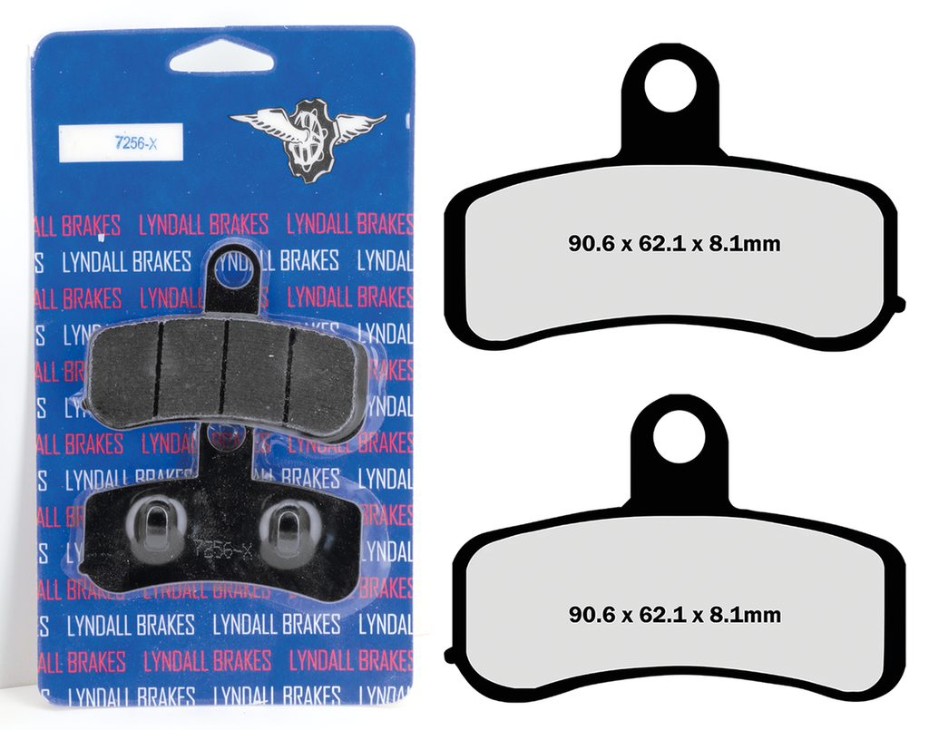 LYNDALL BRAKE PAD SETS, FRONT