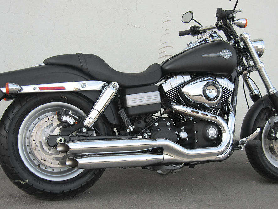 MCJ ADJUSTABLE 2-INTO-2 EXHAUST SYSTEMS FOR DYNA