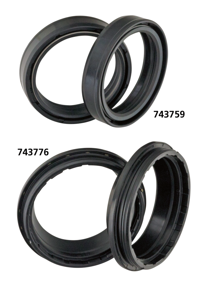 FRONT FORK SEALS FOR OEM UPSIDE DOWN FORKS