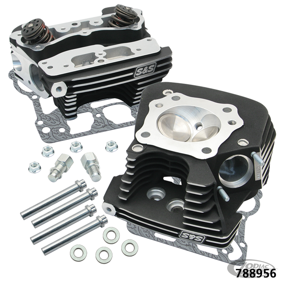 S&S SUPER STOCK CYLINDER HEADS FOR 2006-2017 TWIN CAM