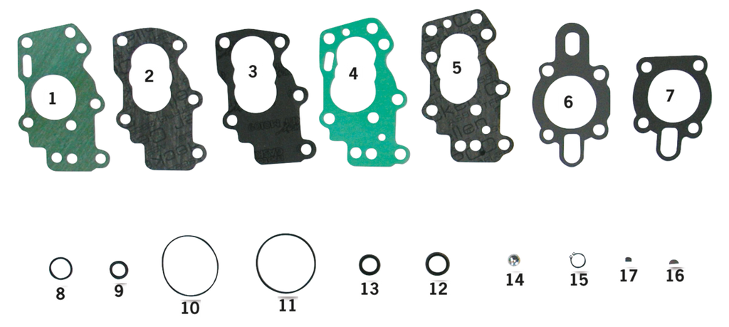 OIL PUMP GASKET, SEAL AND O-RING KITS FOR K, KH & SPORTSTER