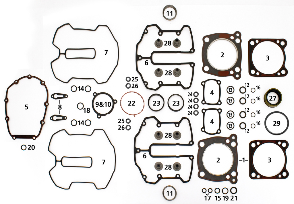 ENGINE GASKET KITS FOR HARLEY