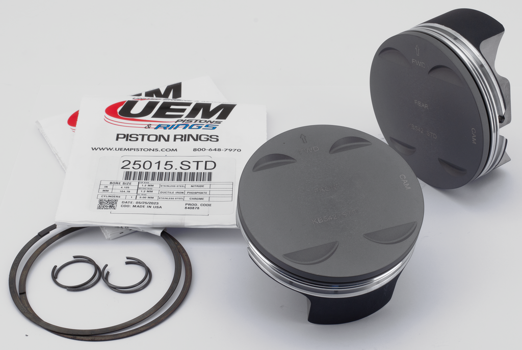 KEITH BLACK FORGED ALLOY PISTONS