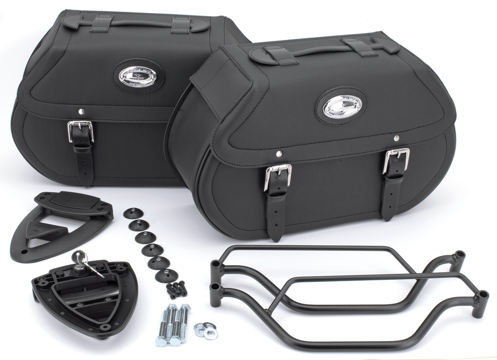 K-DRIVE/LONGRIDE "CLICK & LOCK" SADDLEBAG KITS