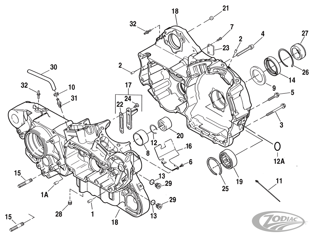 LOWER END PARTS FOR 2004-2022 EVOLUTION SPORTSTER