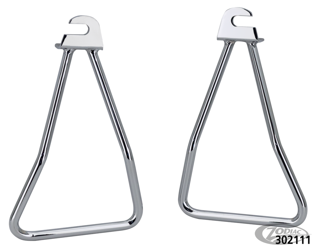 CHROME SADDLEBAG SUPPORTS