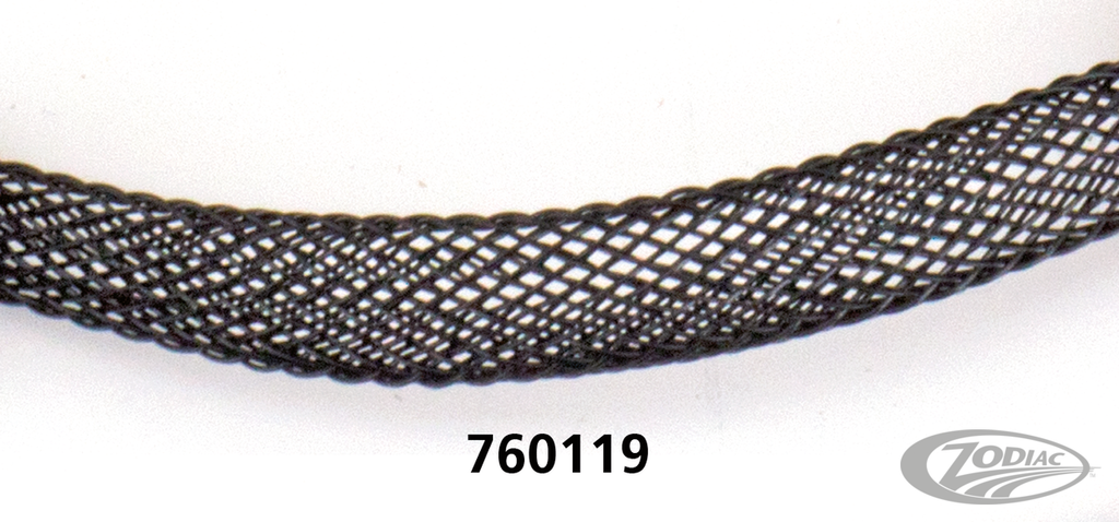 NAMZ BLACK BRAIDED FLEX SLEEVING