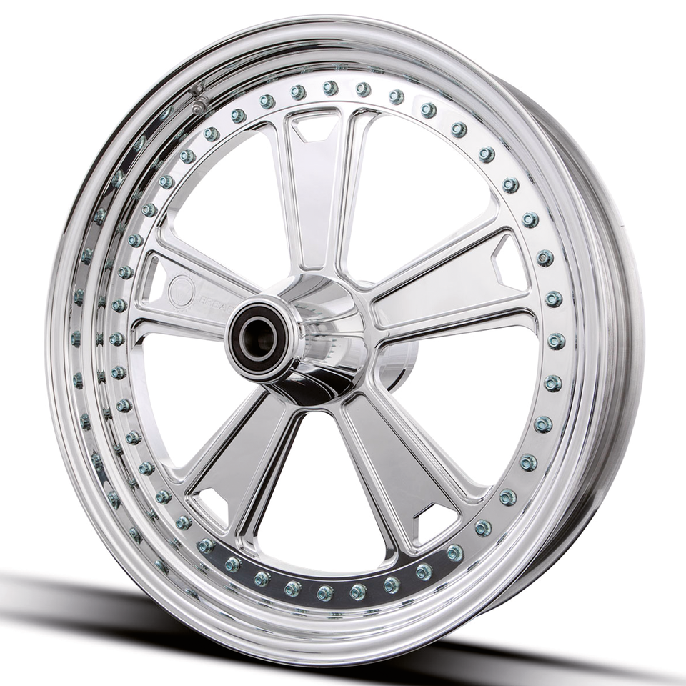 RICK'S "THREE-PIECE" BILLET ALUMINUM WHEELS