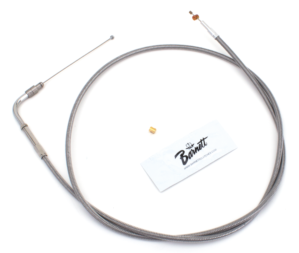 T04 - THROTTLE & IDLE CABLE 1996-2015 SOFTAIL, 1996-2017 DYNA, 1996-2001 CARBURETOR EQUIPPED TOURING & 2007 TO PRESENT SPORTSTER