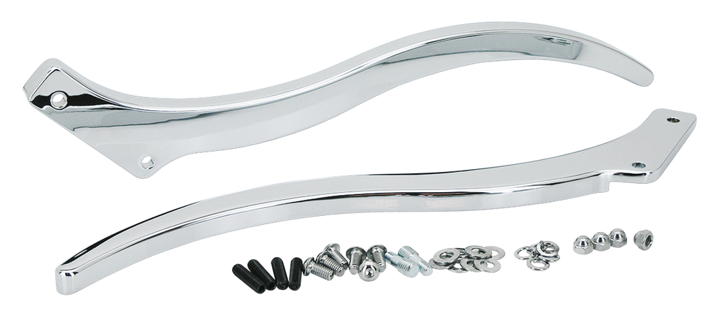 CHROME BILLET ALUMINUM FENDER STRUTS FOR SOFTAIL