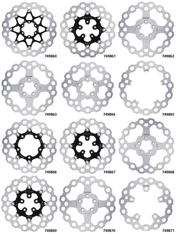 GALFER "CUBIQ" DISC BRAKE ROTORS