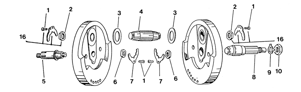 REPLACEMENT PARTS FOR SPORTSTER CRANKSHAFT