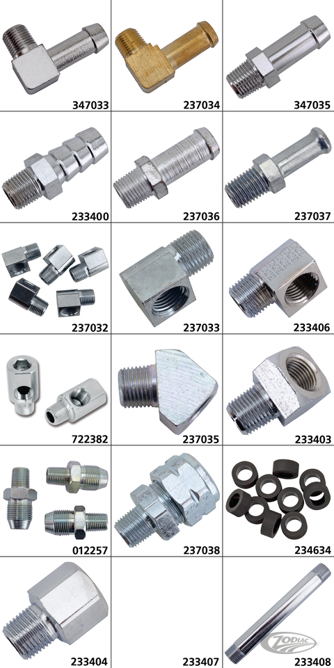 OIL PUMP FITTINGS