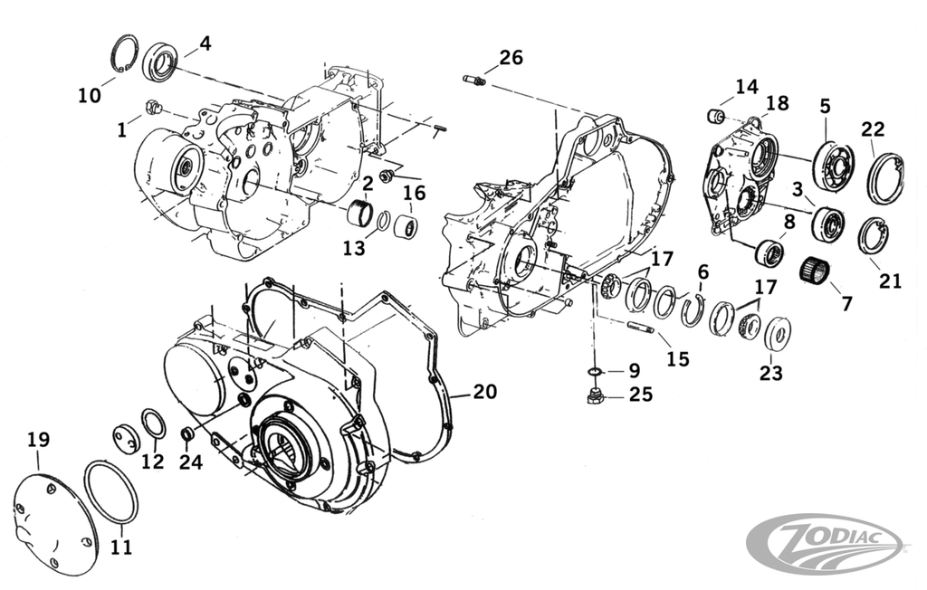 LOWER END PARTS FOR 1991-2003 XL