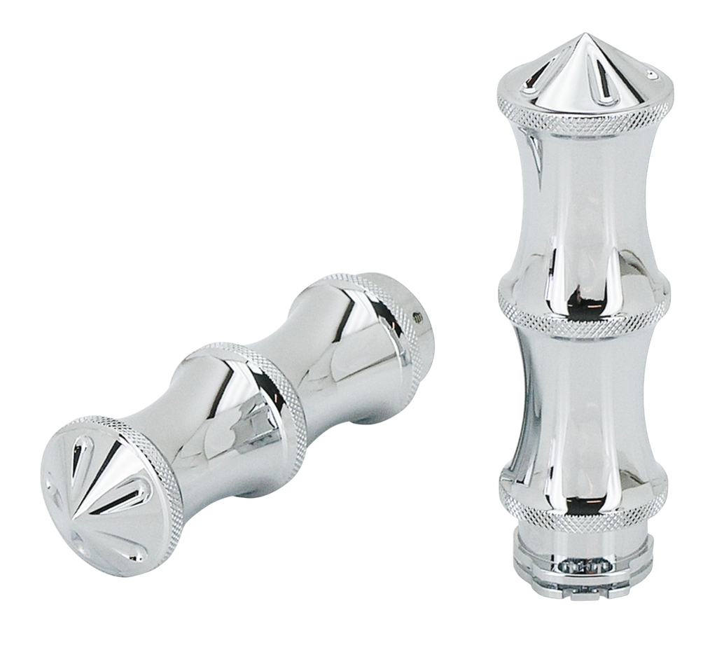 CHROME BILLET MIAMI GRIPS