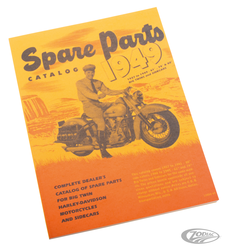 MANUALS AND SPARE PARTS CATALOGS FOR VINTAGE MODELS