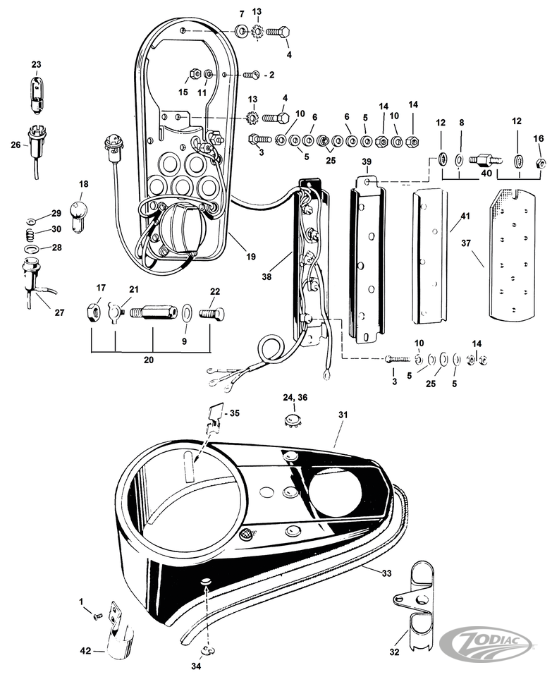 INSTRUMENT PANEL 1962-1967