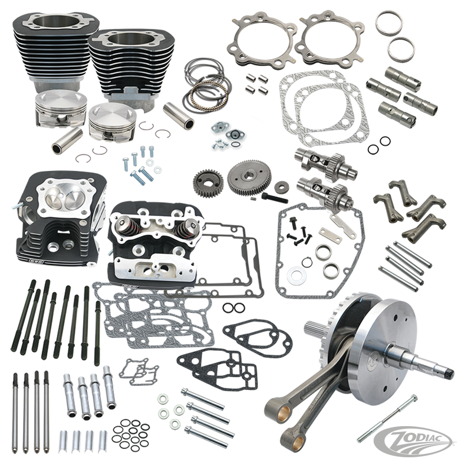 S&S 124CI HOT SET UP KITS FOR TWIN CAM A AND B