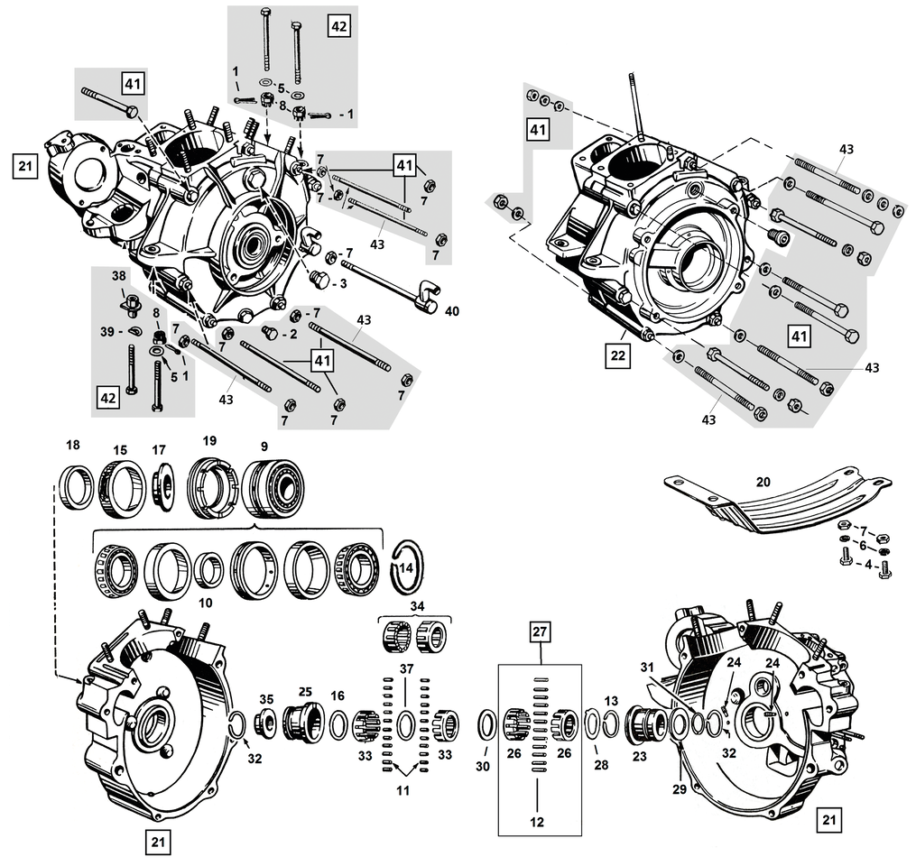 LOWER END BIG TWIN 1936-1999