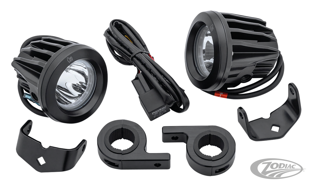 CIRO TAC-10 LIGHT CANNONS WITH HALO DAYTIME RUNNING LIGHTS