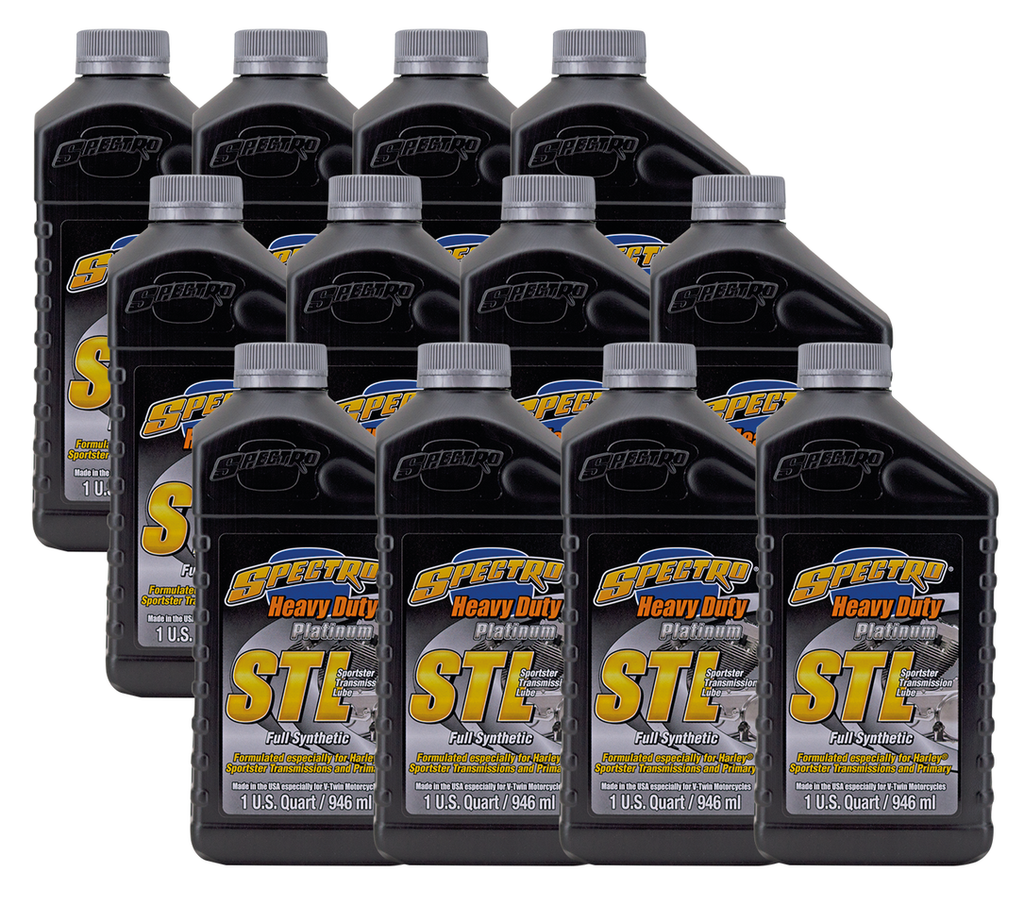 SPECTRO PLATINUM FULL SYNTHETIC PRIMARY & TRANSMISSION LUBRICANT FOR SPORTSTER