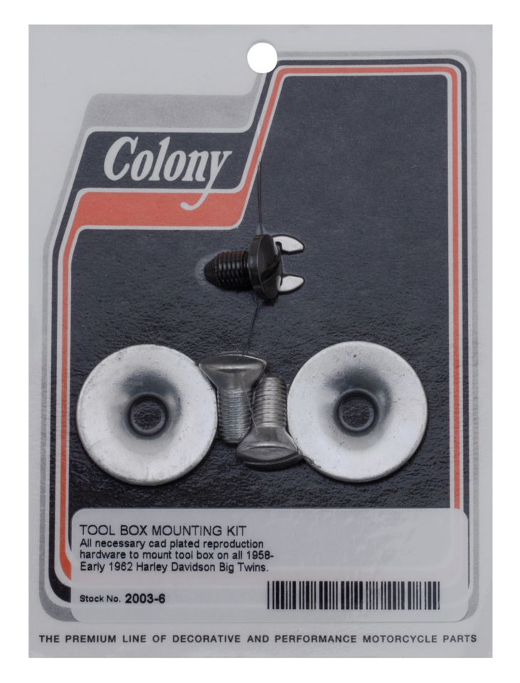 COLONY TOOL BOX MOUNT KITS