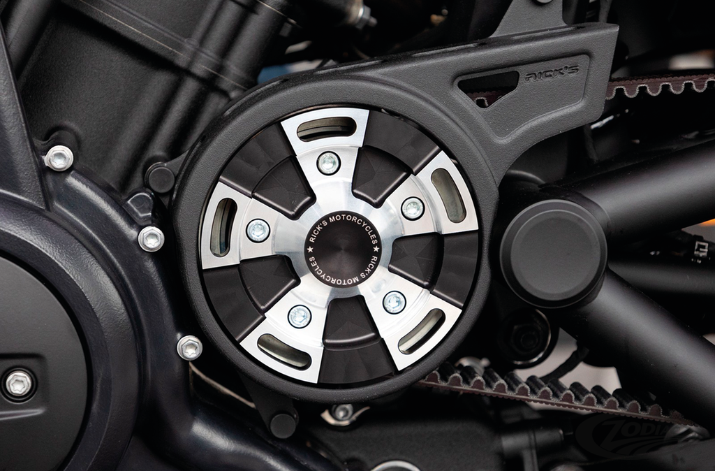 RICK'S FRONT PULLEY COVER FOR SPORTSTER S