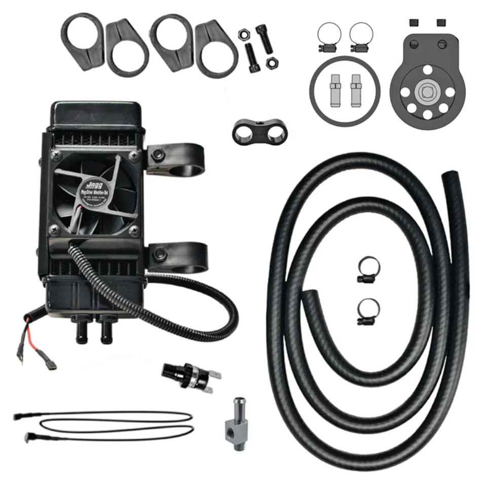 JAGG VERTICAL MOUNT FAN ASSISTED OIL COOLER KITS