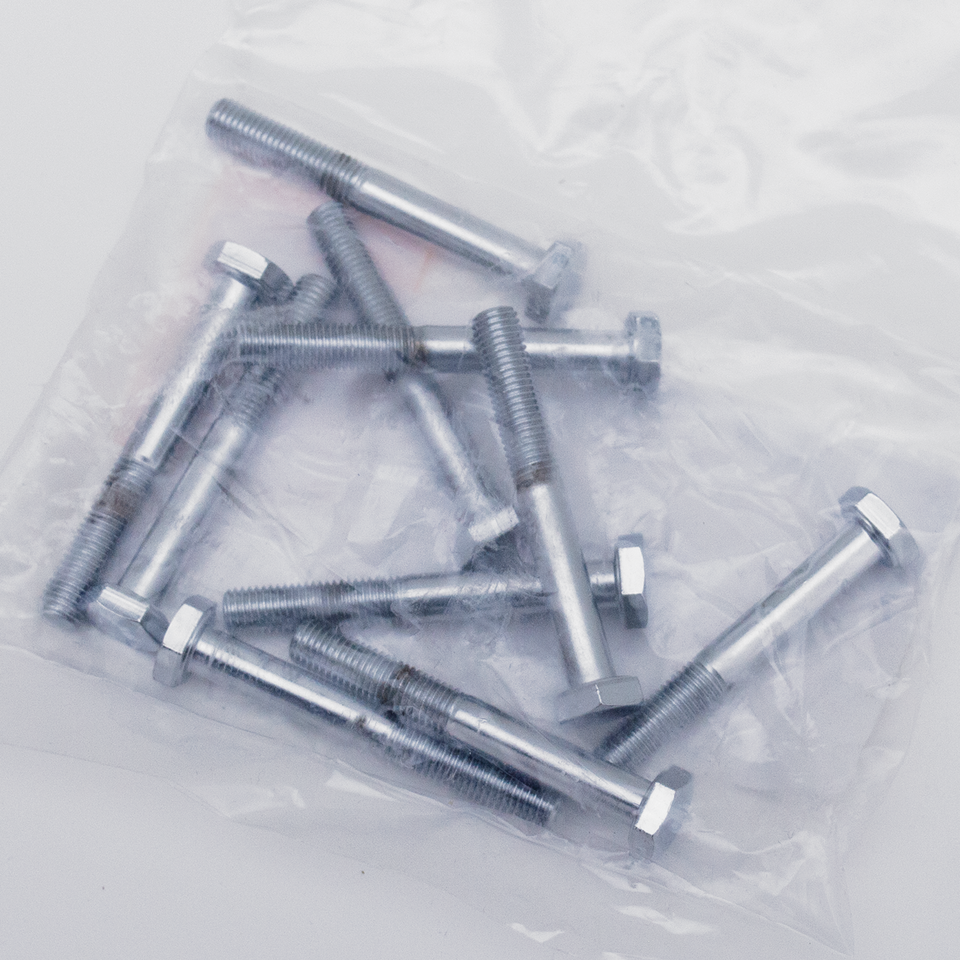 CHROME PLATED HEX HEAD CAP SCREWS ASSORTMENT