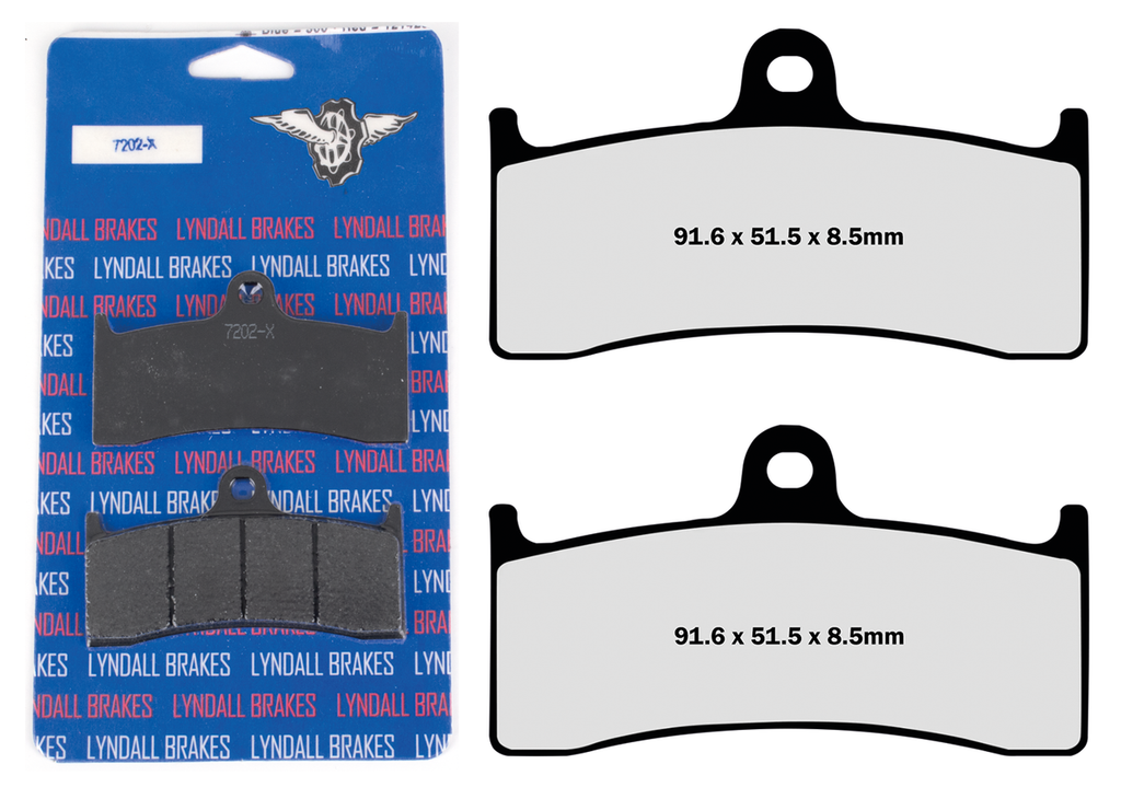 LYNDALL BRAKE PAD SETS, FRONT