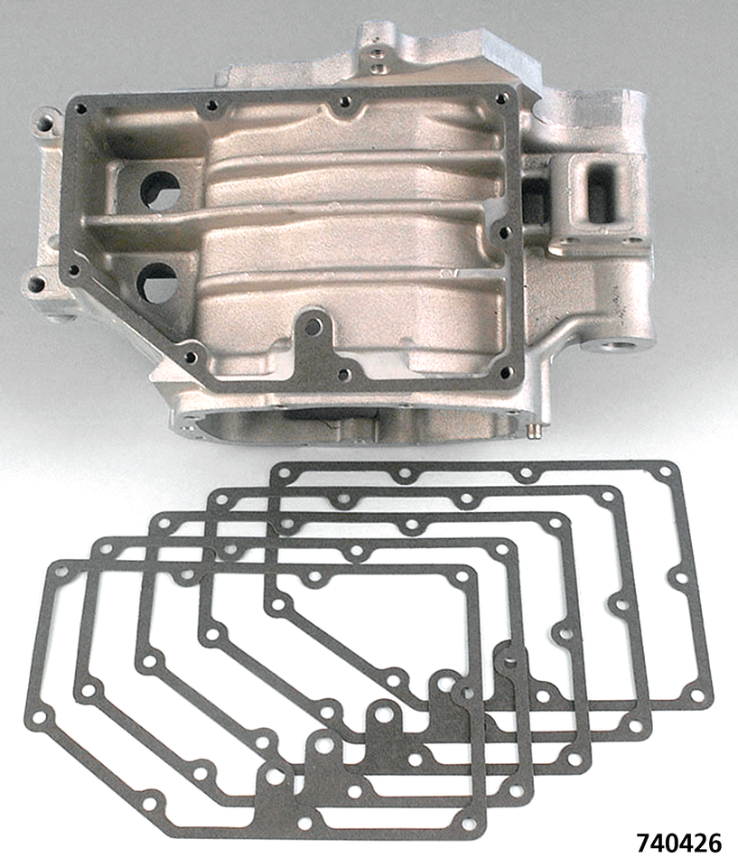 EVOLUTION DYNA 5-SPEED TRANSMISSION HOUSING AND PARTS