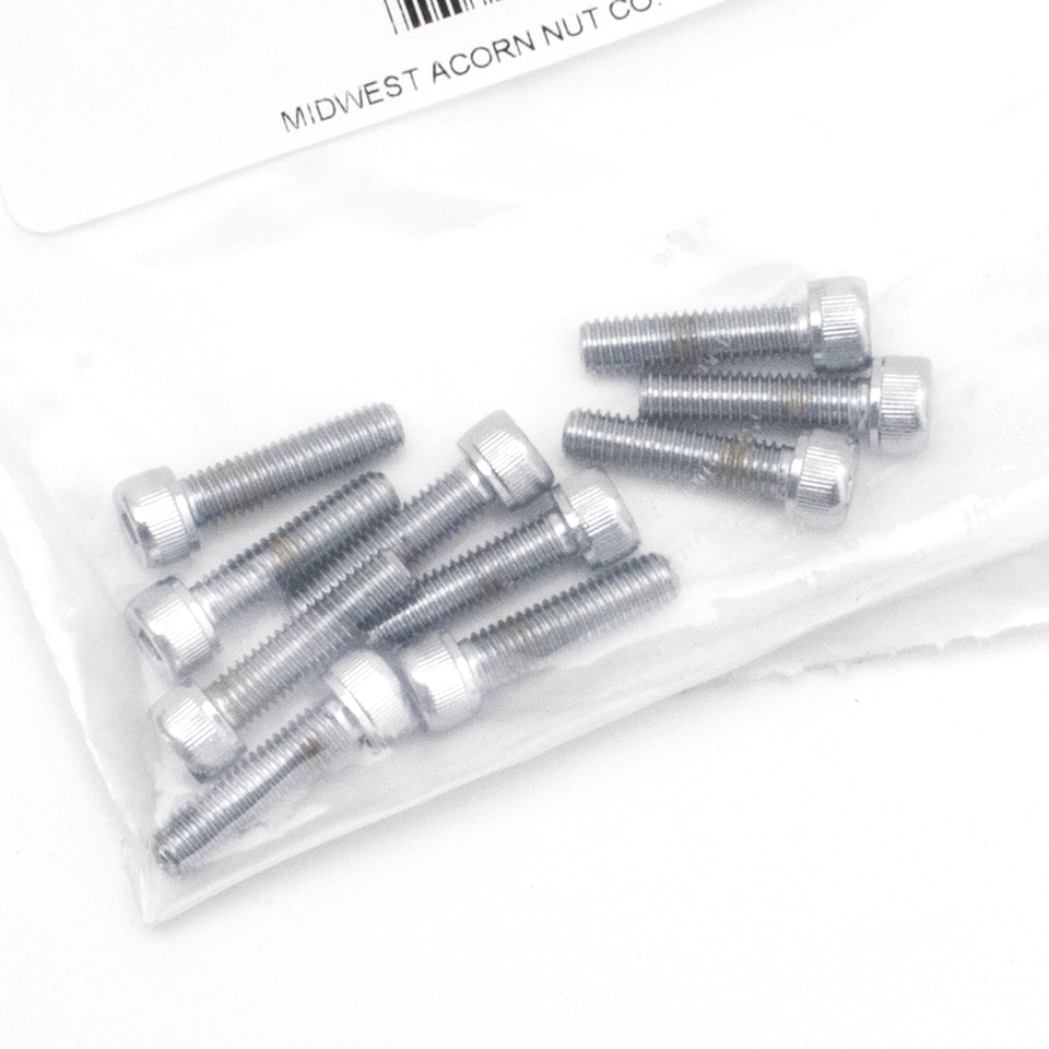 CHROME PLATED ALLEN HEAD SCREWS ASSORTMENT