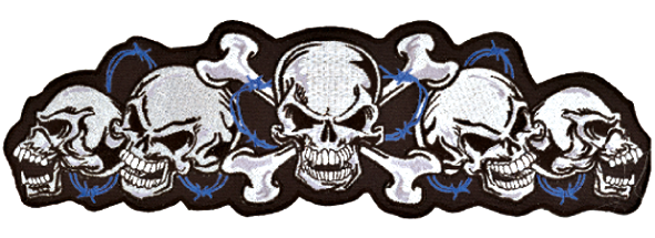 LETHAL THREAT EMBROIDERED PATCHES