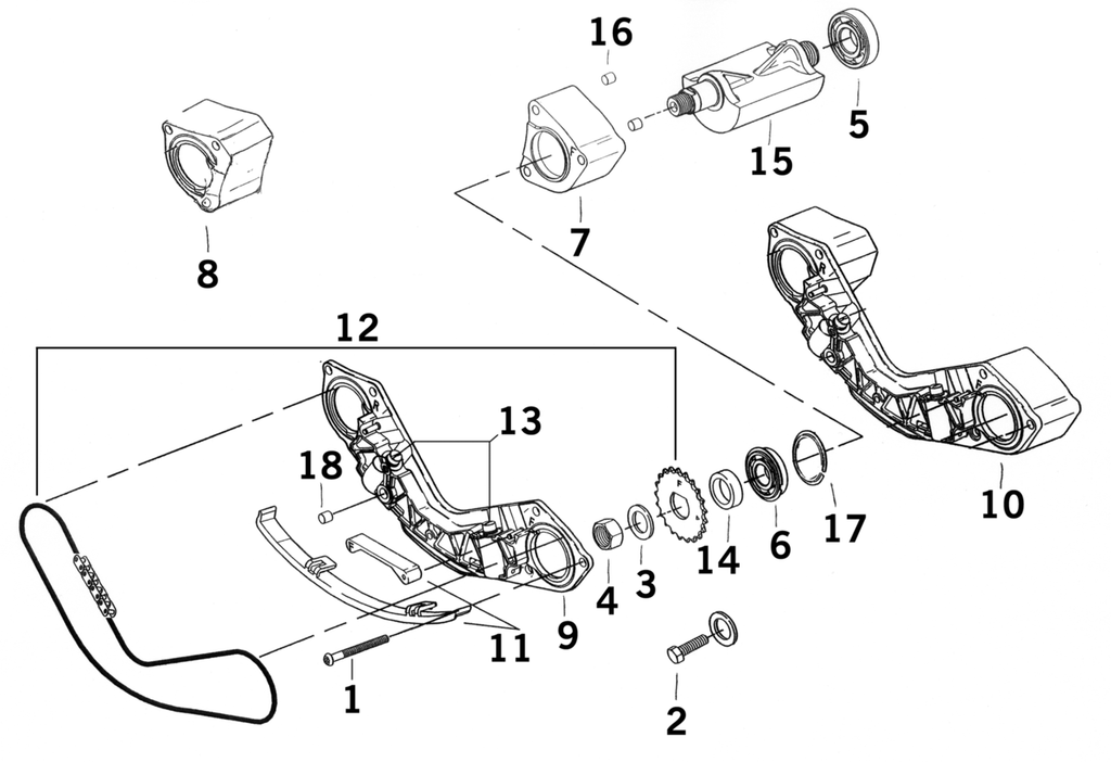 ENGINE BALANCER PARTS FOR TWIN CAM B