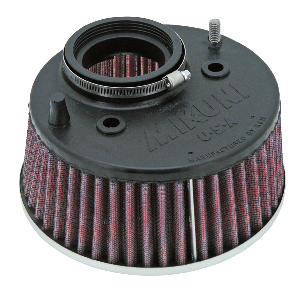 K&N HIGH CAPACITY AIR FILTER FOR MIKUNI HSR CARBURETORS