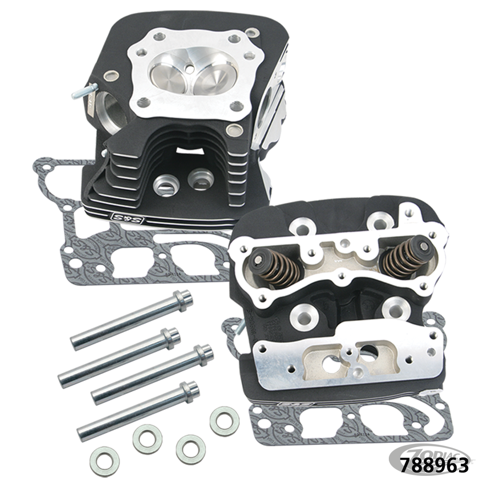 S&S SUPER STOCK CYLINDER HEADS FOR 1999-2005 TWIN CAM