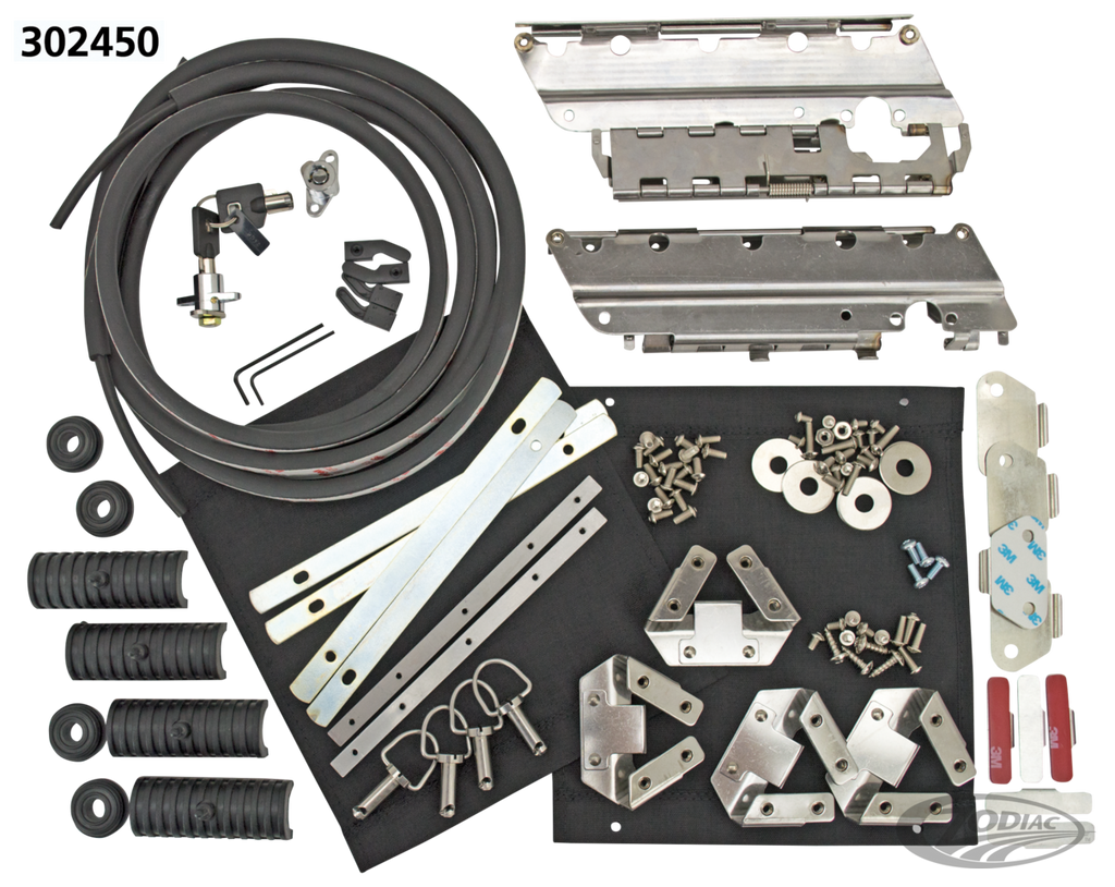 SADDLEBAG LATCH KIT AND SERVICE PARTS